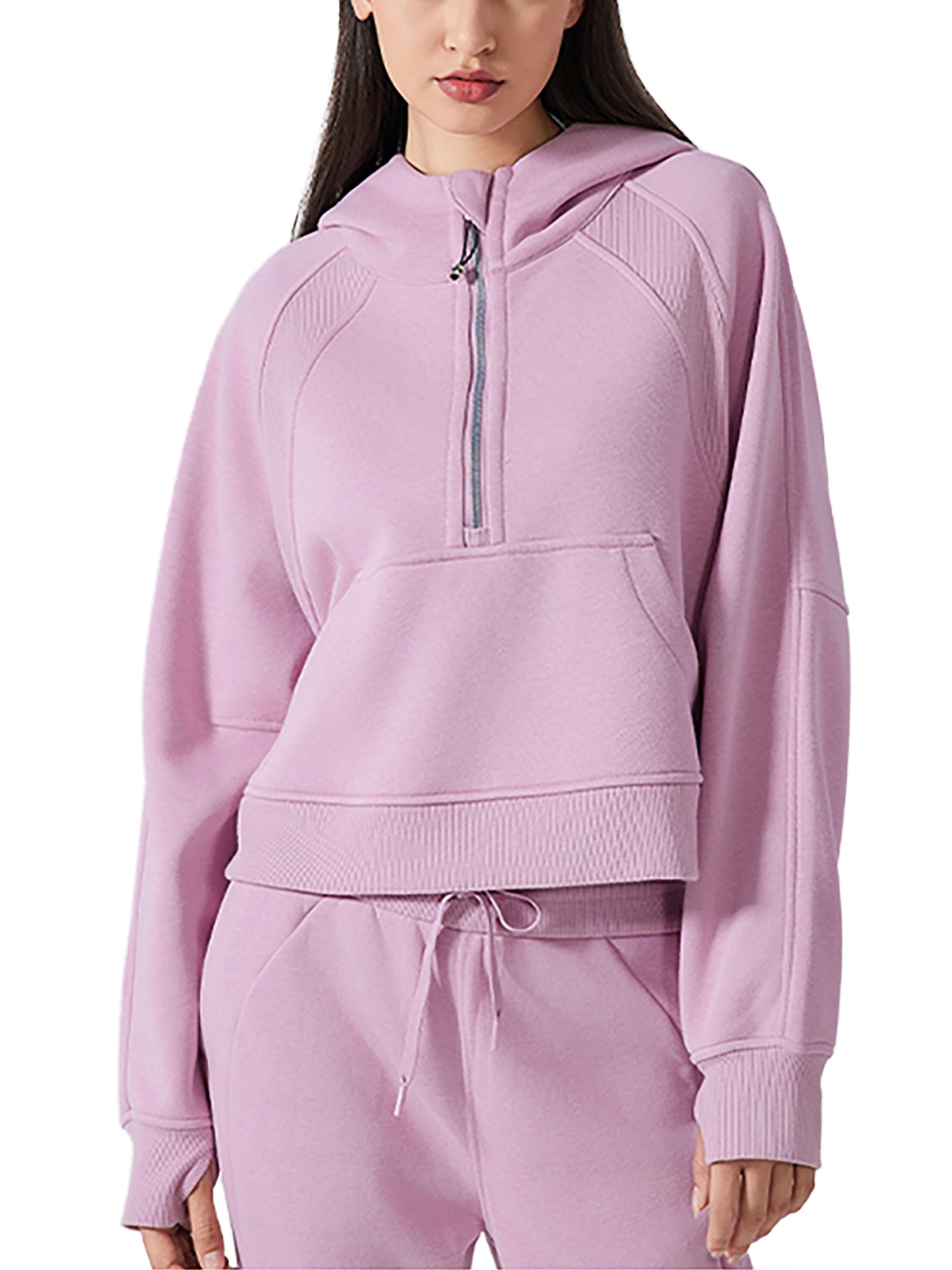 NARŌ HALF-ZIP HOODIE