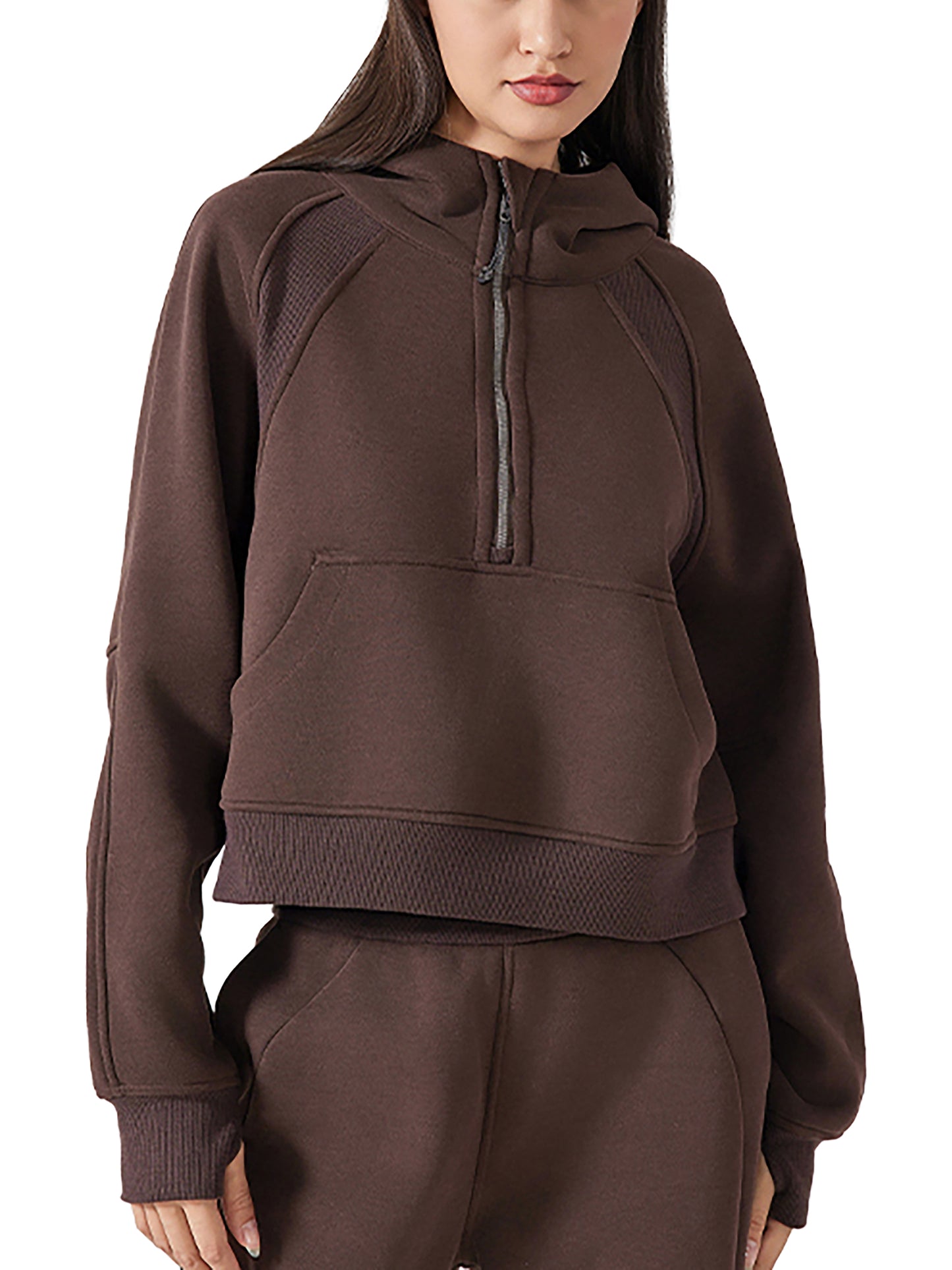 NARŌ HALF-ZIP HOODIE