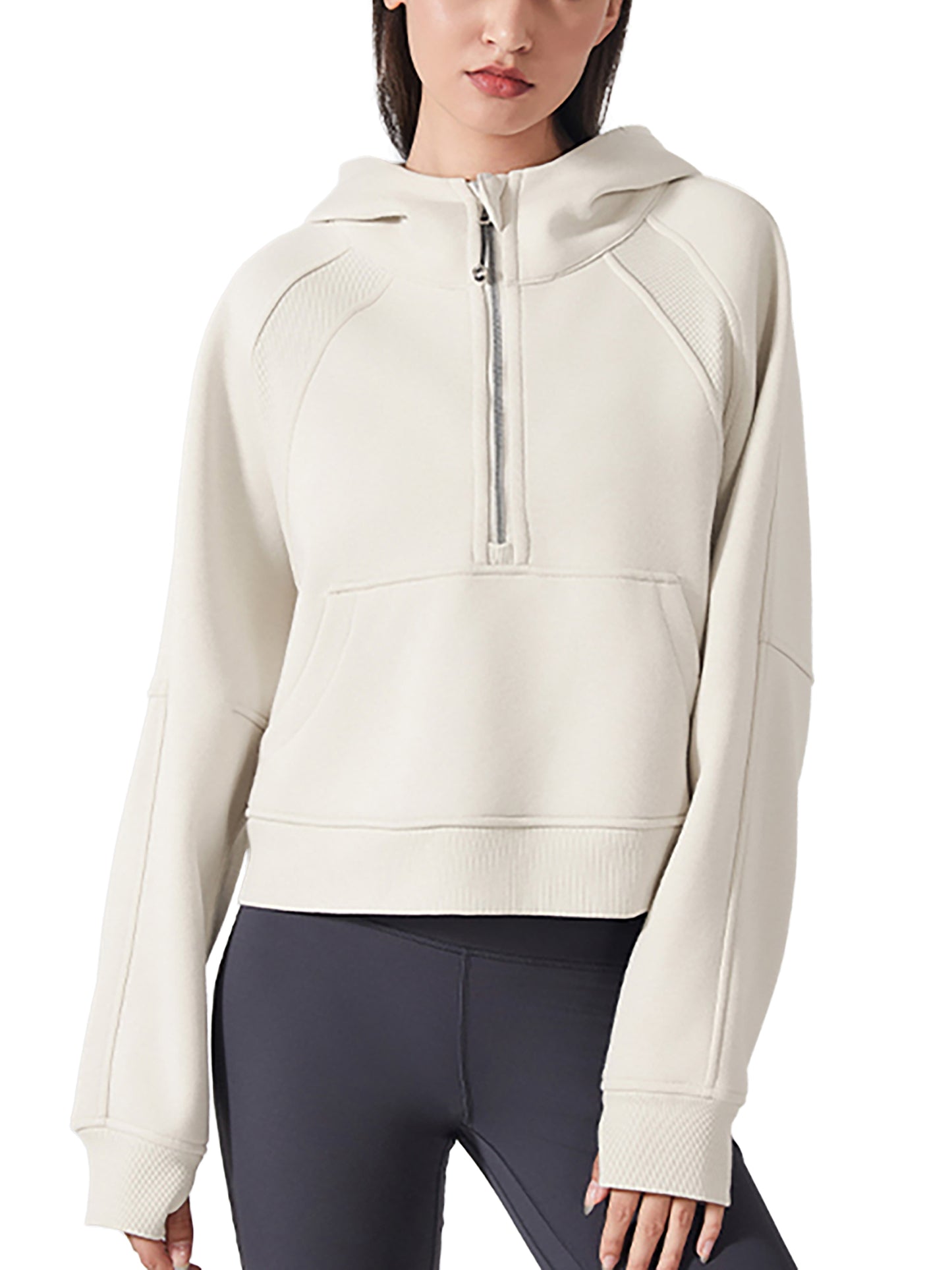 NARŌ HALF-ZIP HOODIE