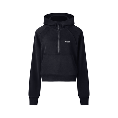 NARŌ CROPPED HOODIE